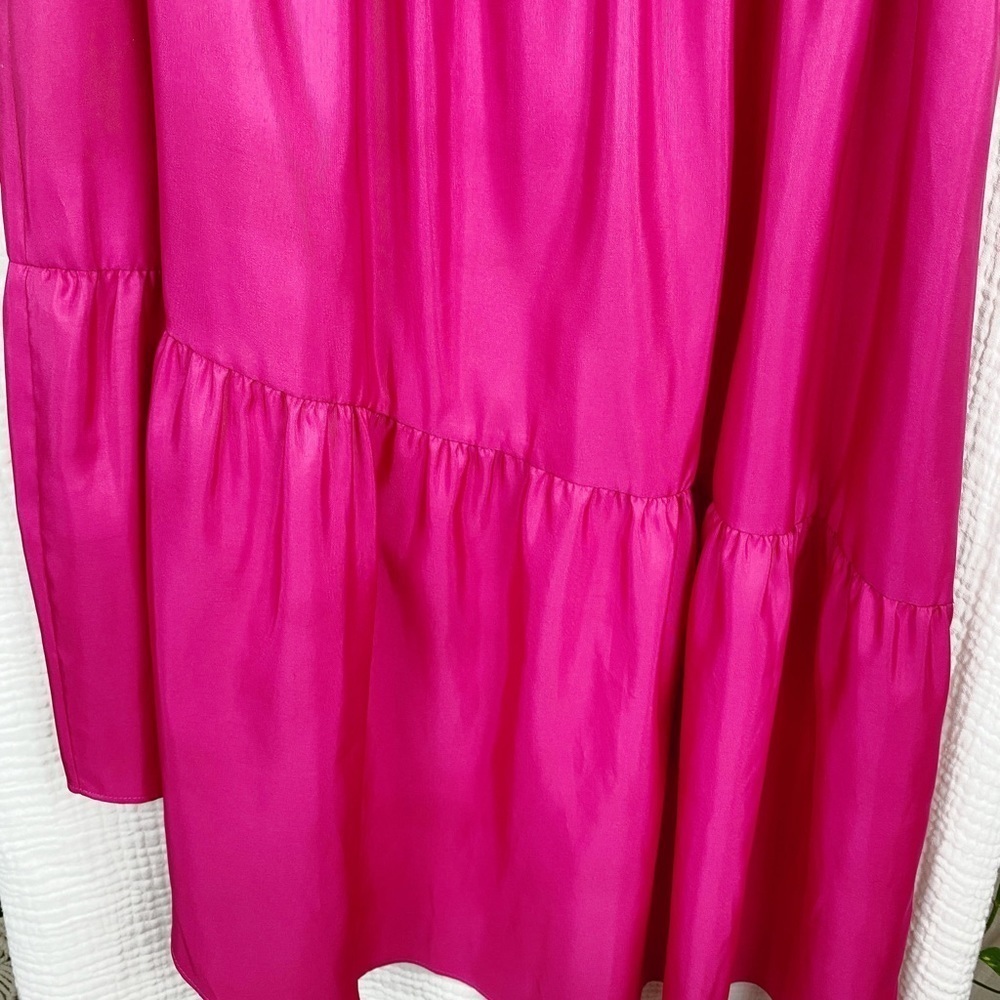 ELIZA J WOMENS BOW HI LOW WRAP RUFFLED SKIRT - Picture 10 of 11